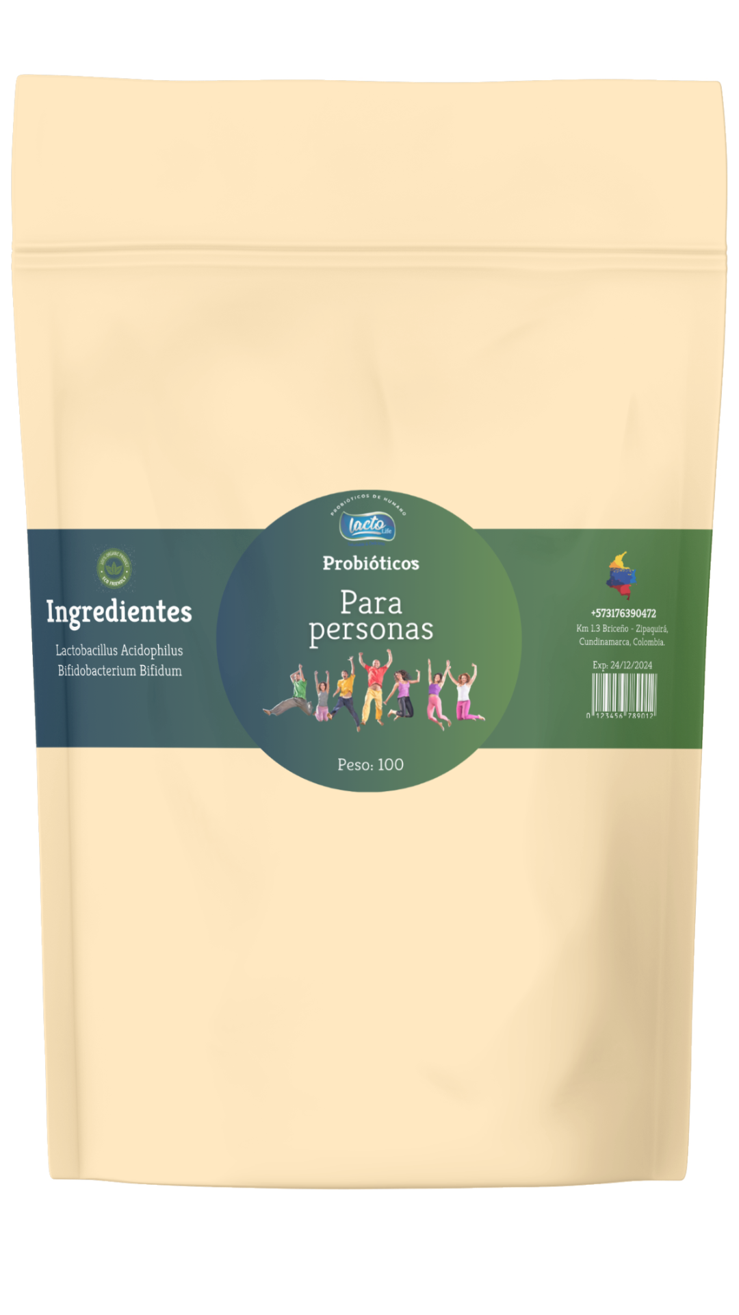 Probióticos para humanos x 100gr